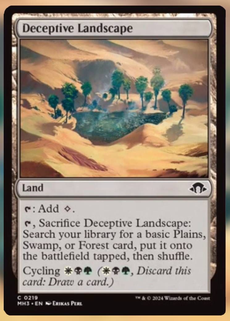 Deceptive Landscape