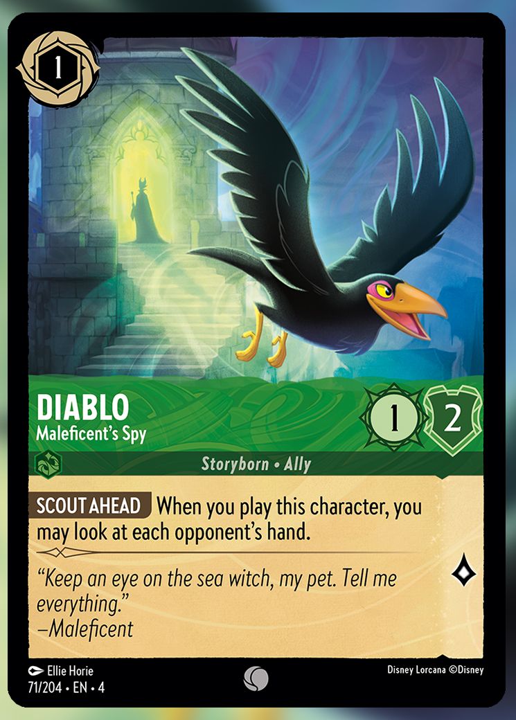 Diablo, Maleficent's Spy