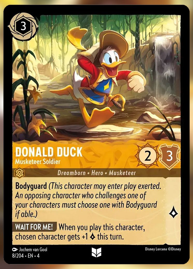 Donald Duck, Musketeer Soldier