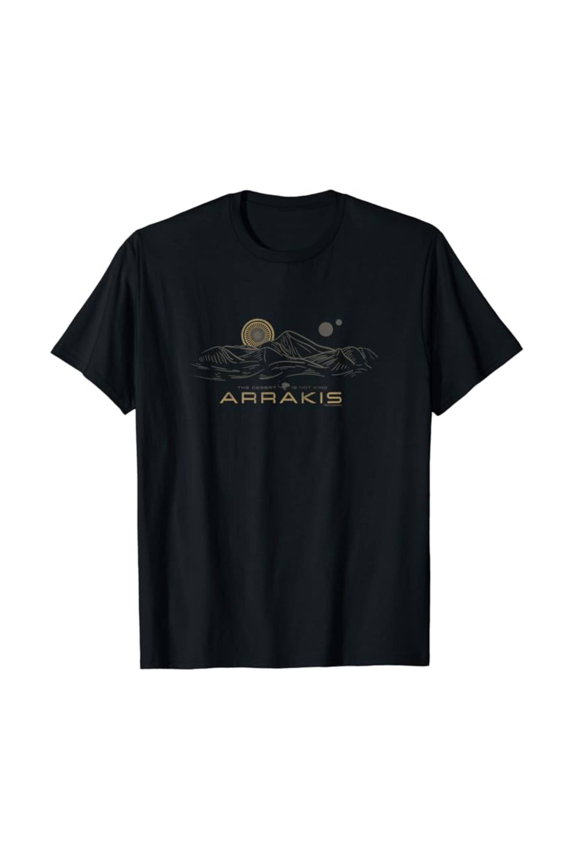 Dune Part Two Arrakis Mountains The Desert Is Not Kind Shot T-Shirt