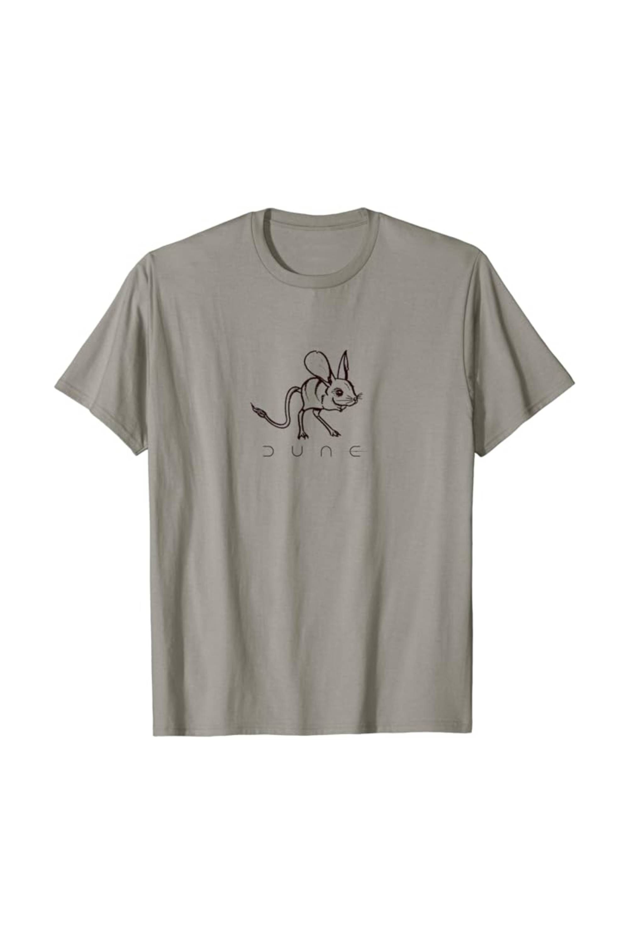Dune Part Two Muad'Dib Desert Mouse Line Art T-Shirt