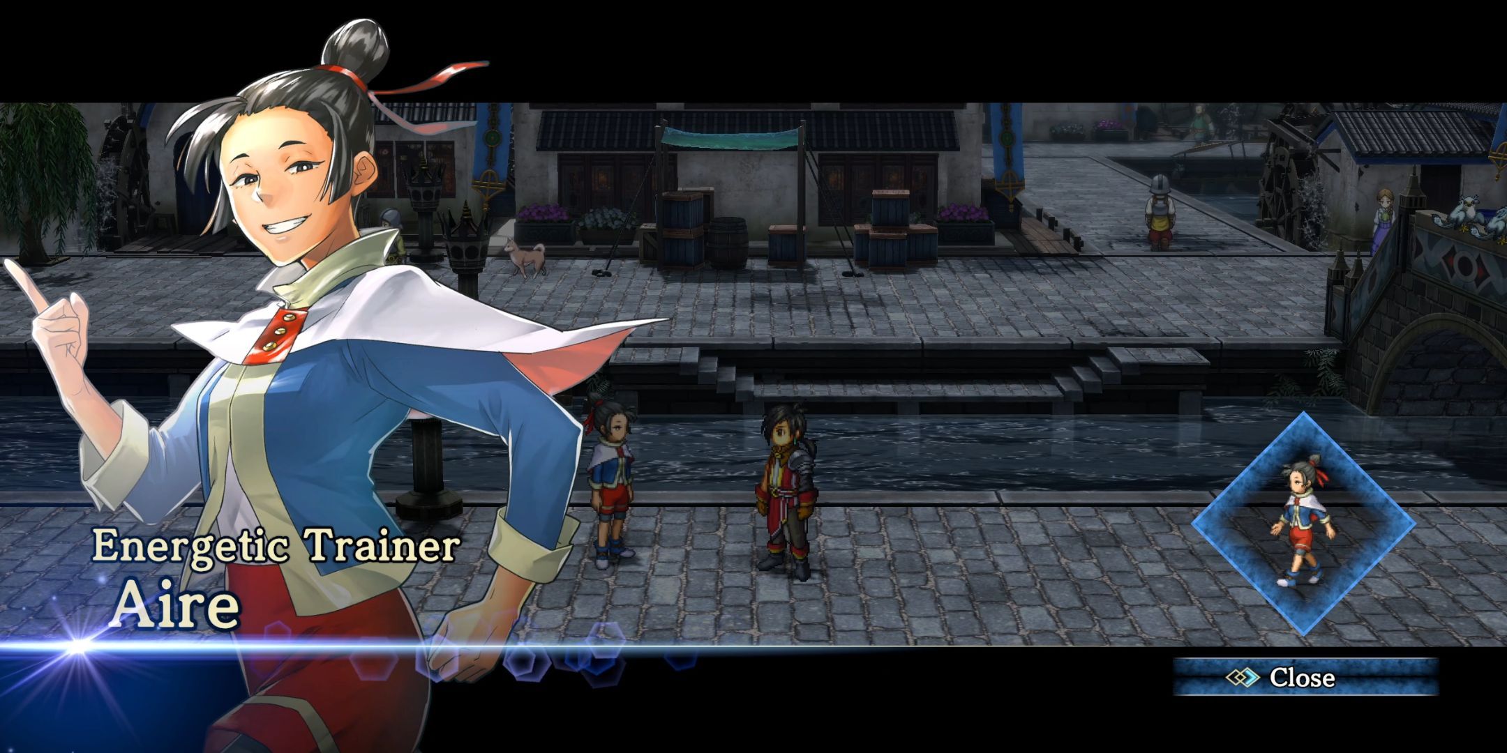 Eiyuden Chronicle Hundred Heroes Aire Recruitment Screen
