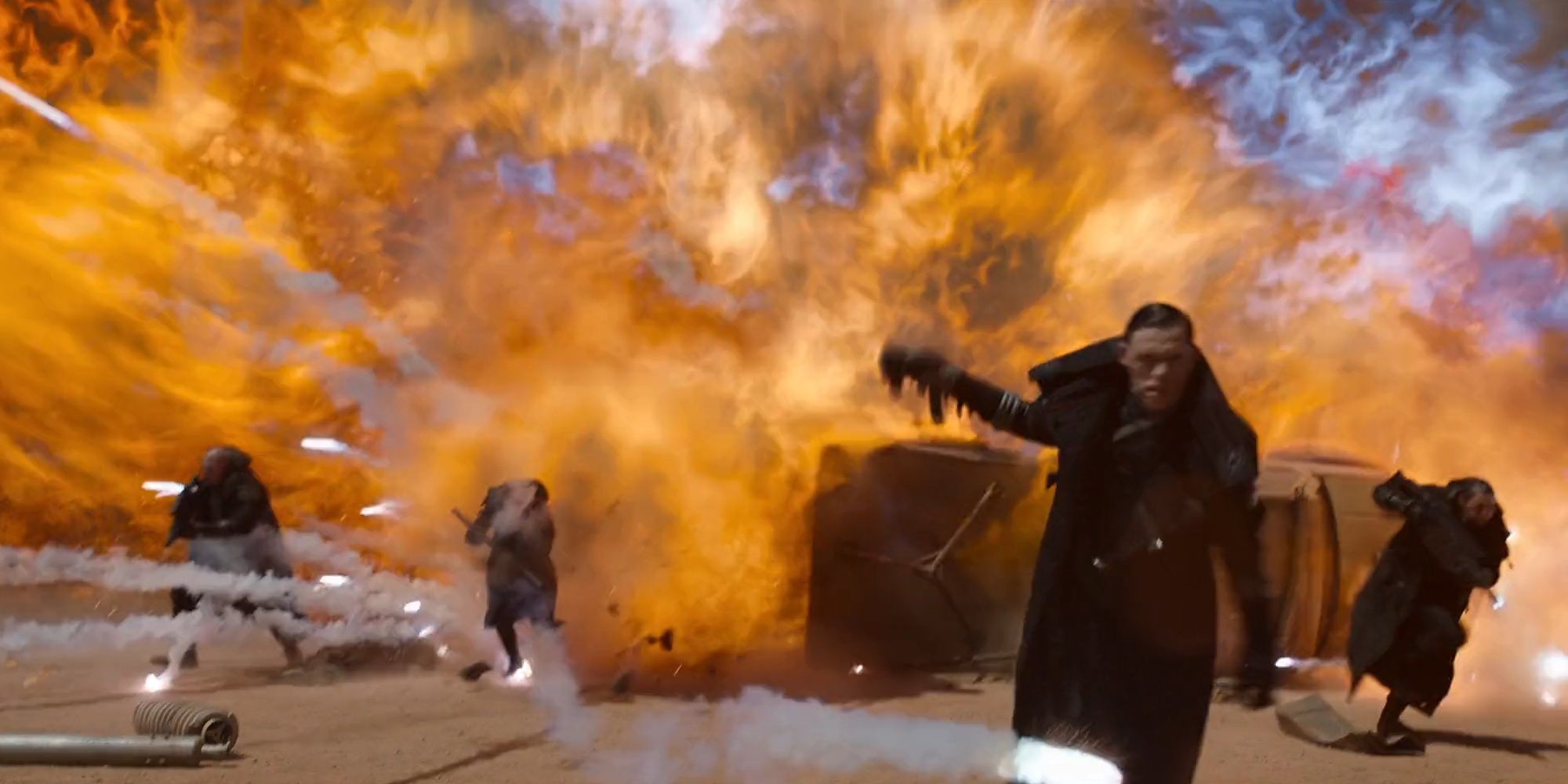 Halo: The TV Show - Kwan Killing Her Nemesis With A Large Explosion