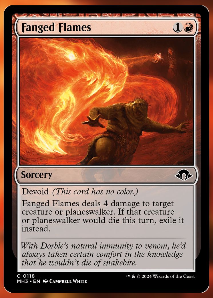 Fanged Flames