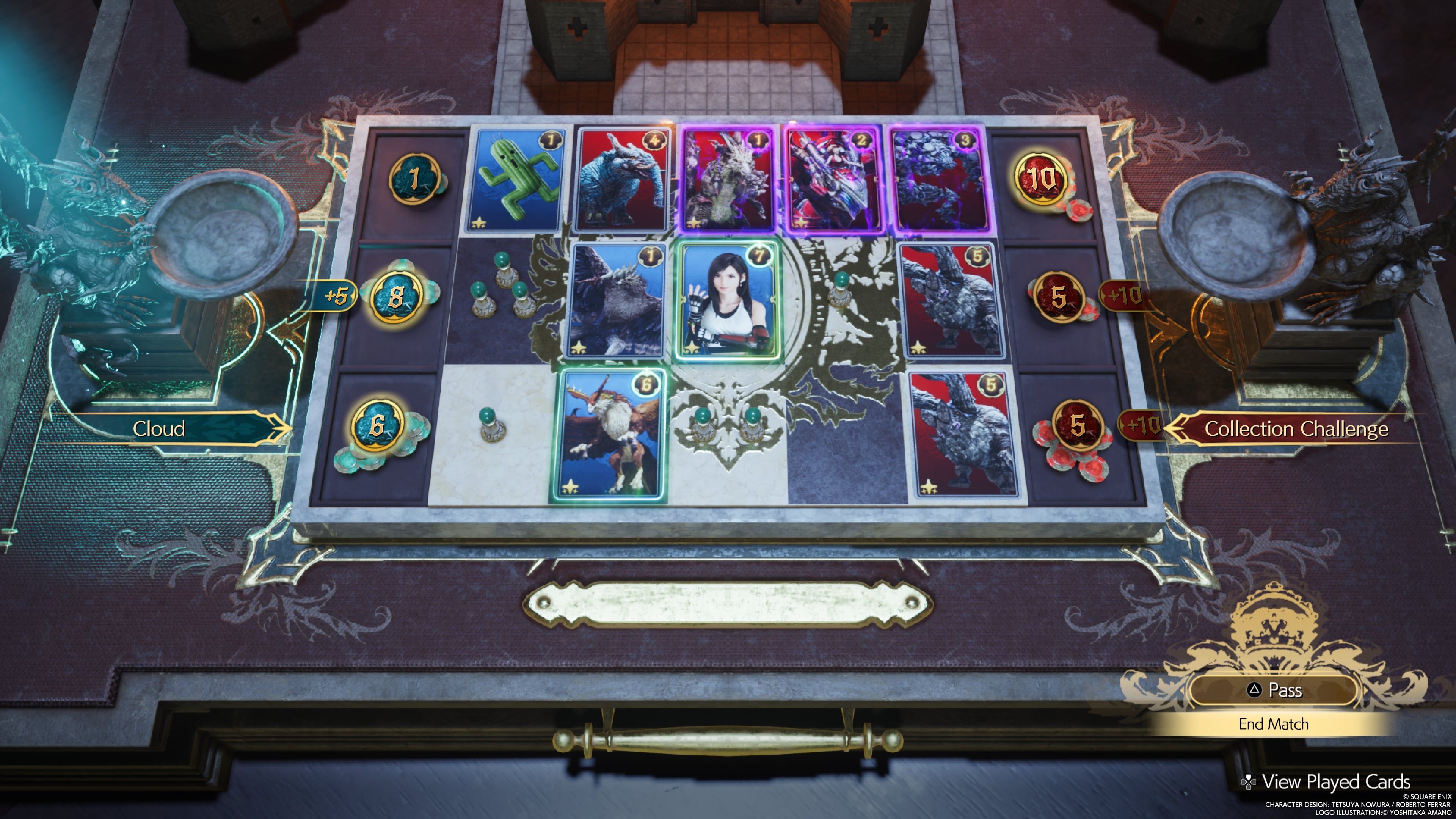 FINAL FANTASY VII REBIRTH Tifa Card Solution