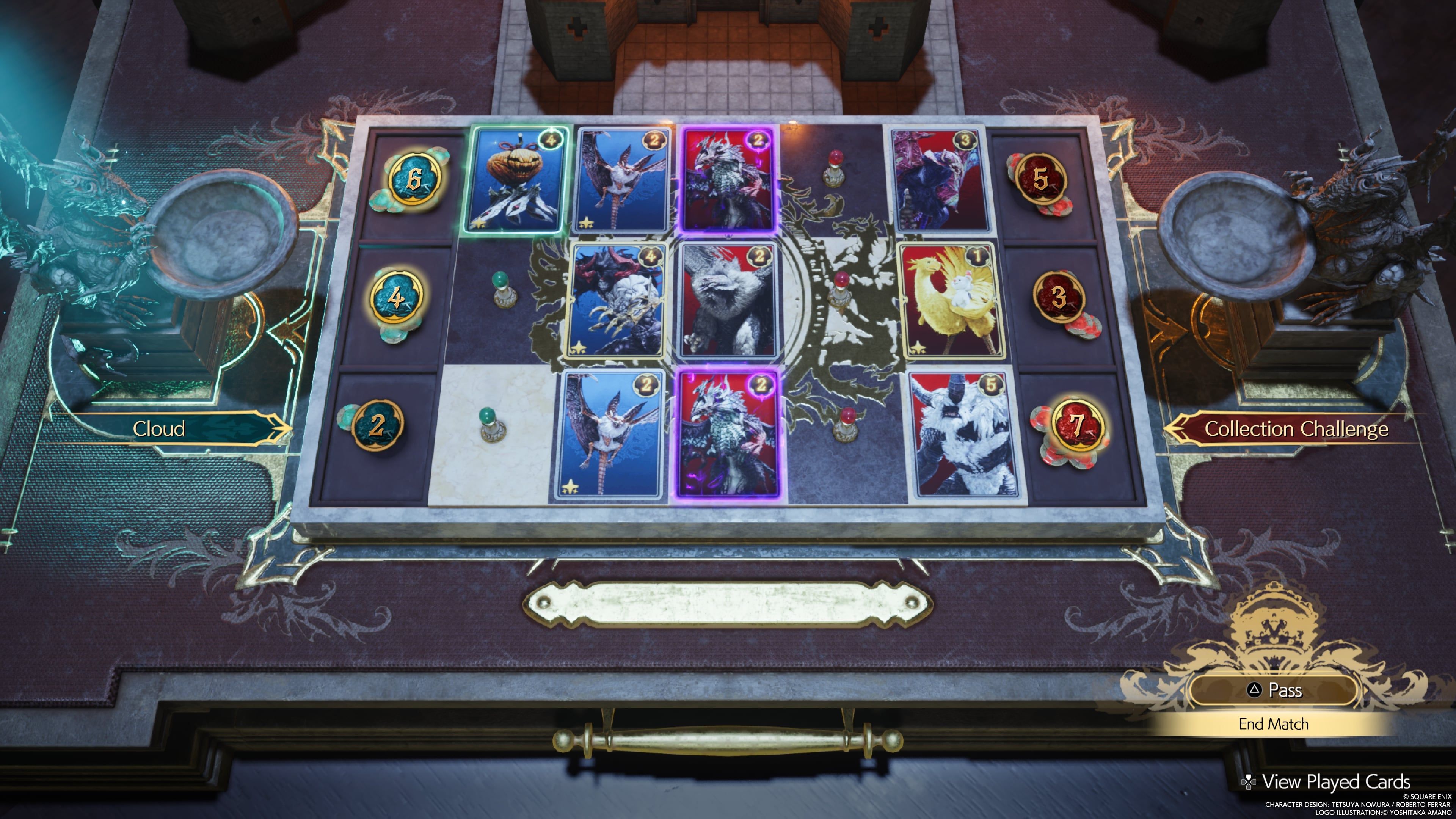 FINAL FANTASY VII REBIRTH Vincent Card Solution