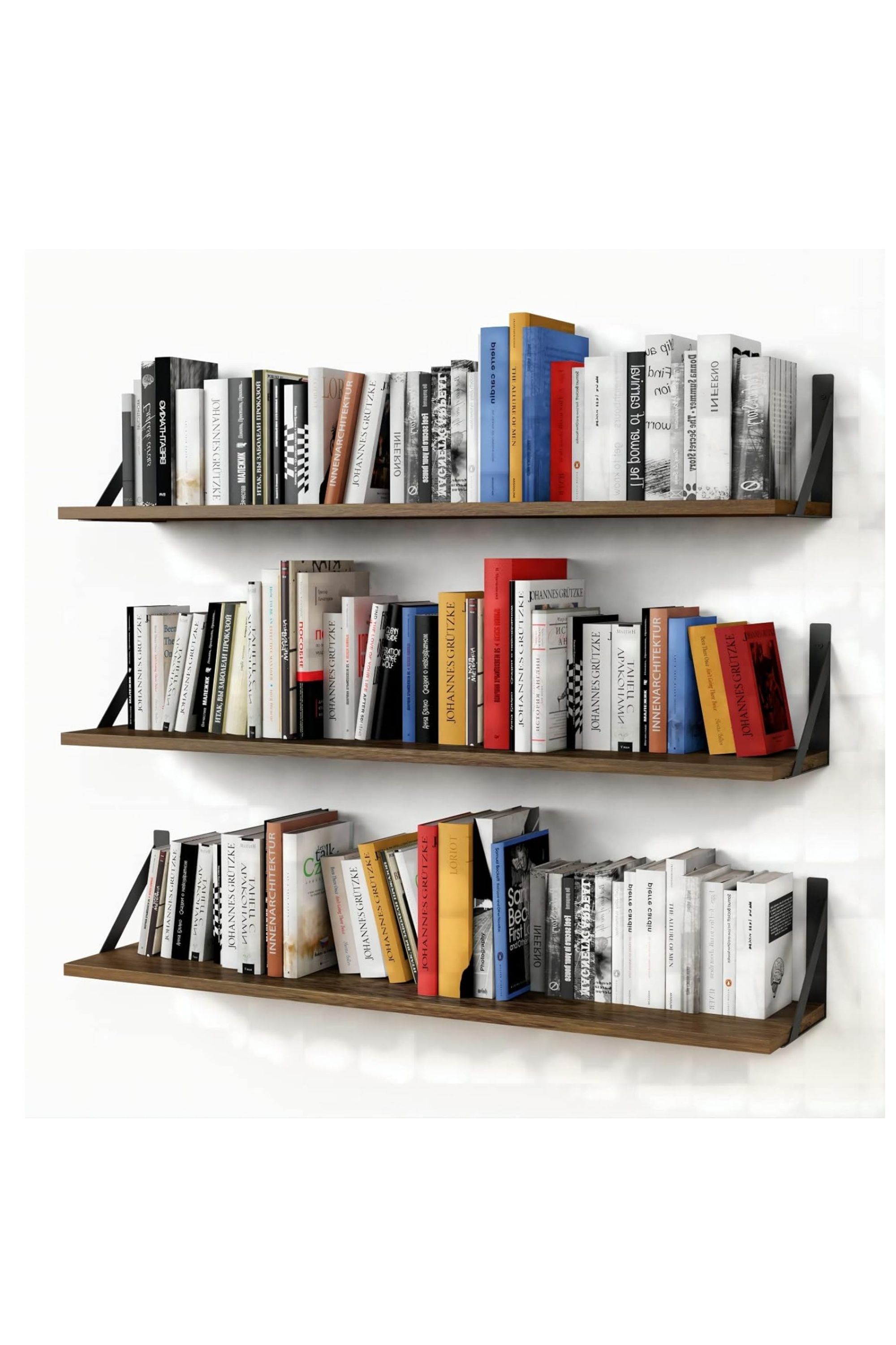 A three-pack of the Forbena floating shelves.