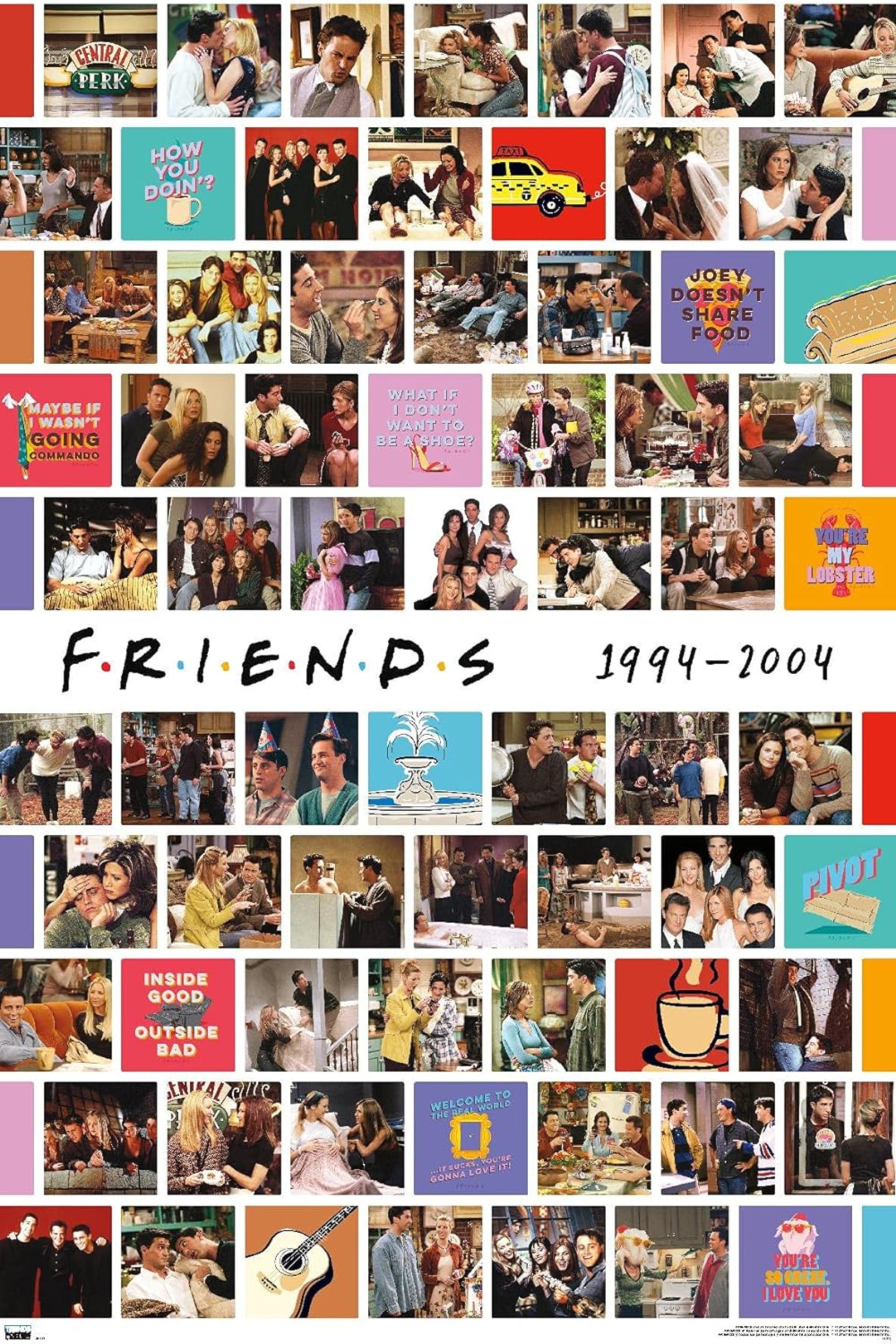 Friends Collage Wall Poster