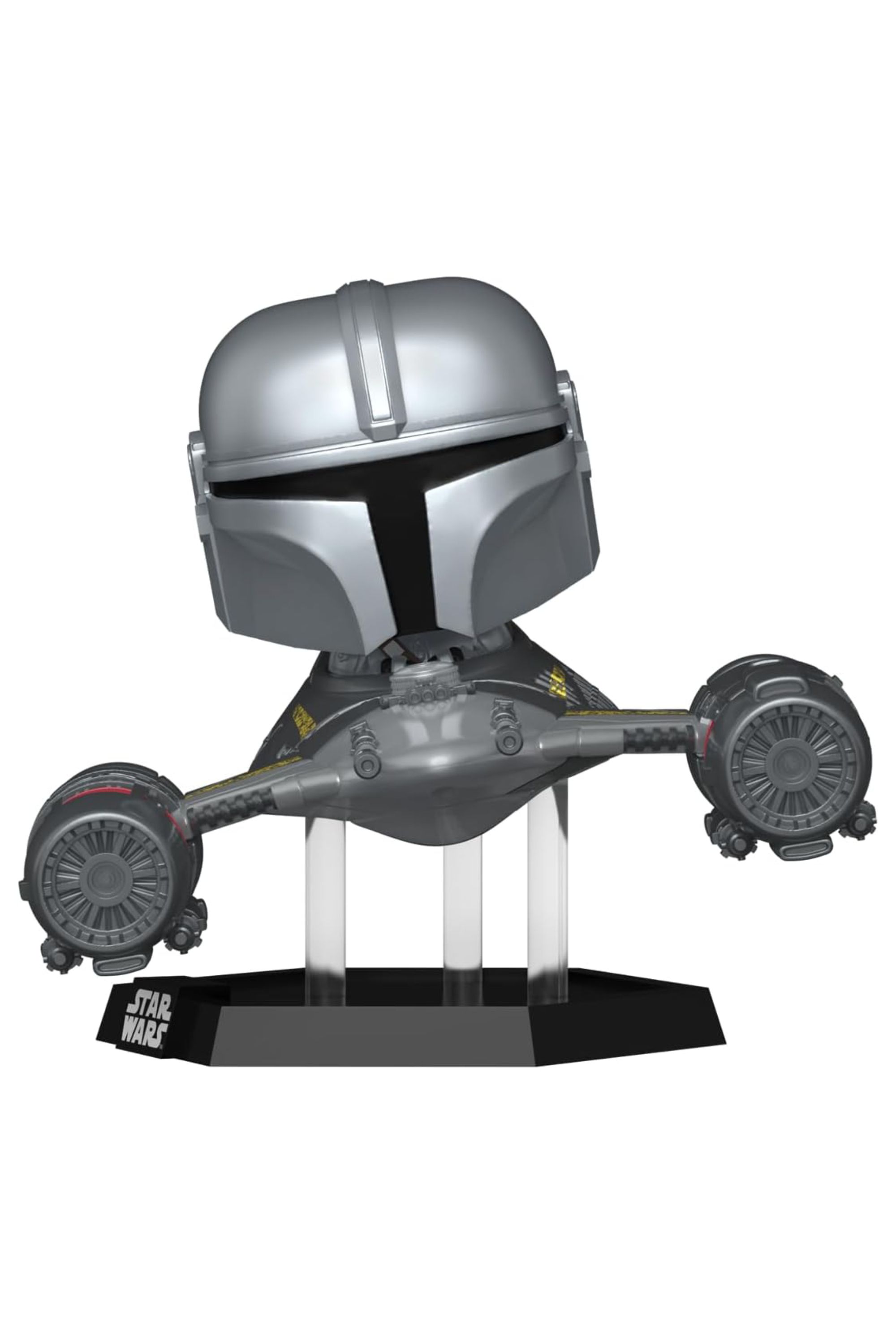 Funko Pop! Ride Super Deluxe The Mandalorian in N-1 Starfighter with R5-D4