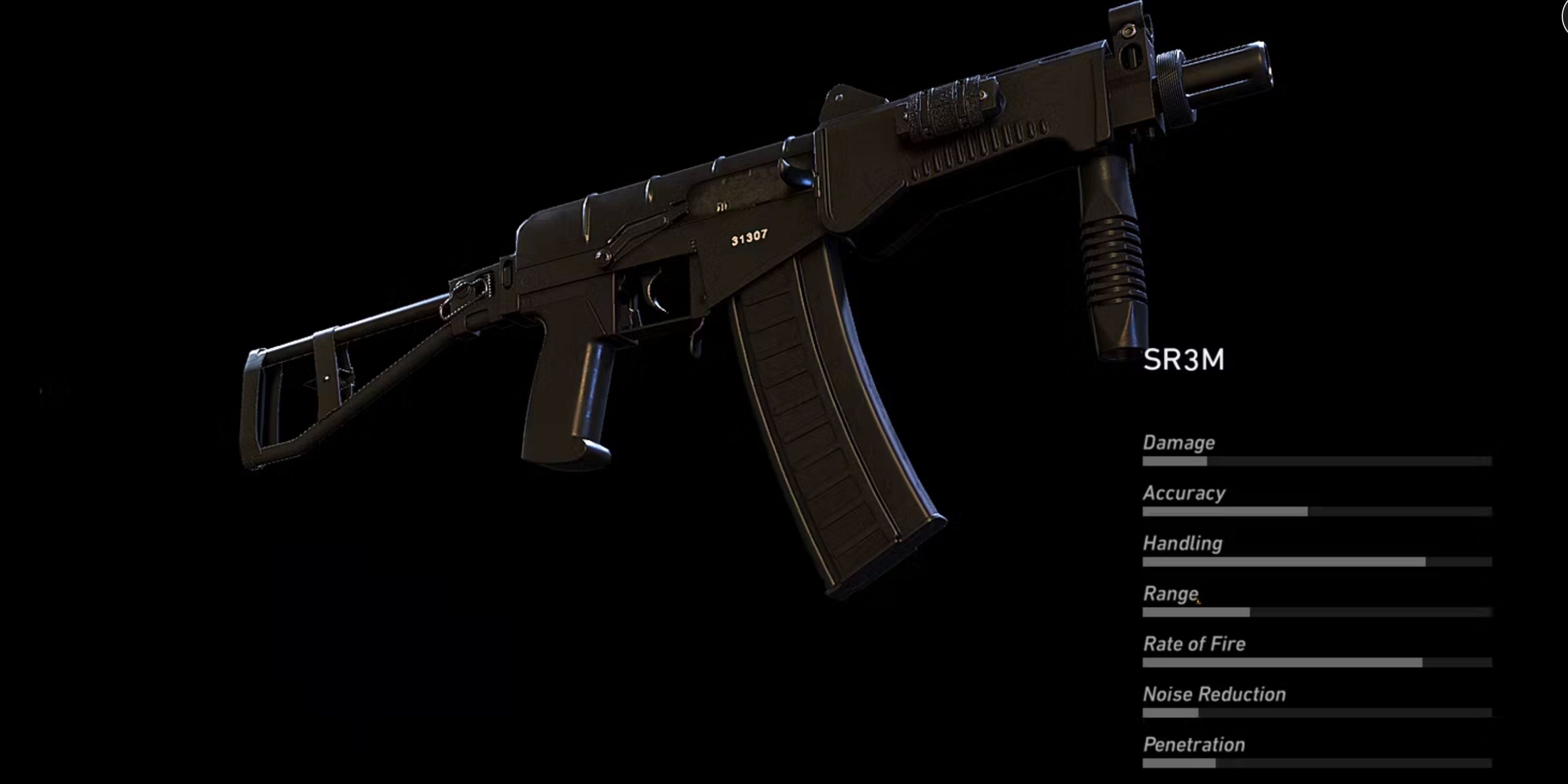 Ghost Recon_ Wildlands SR3M Rifle With Stats Overlay