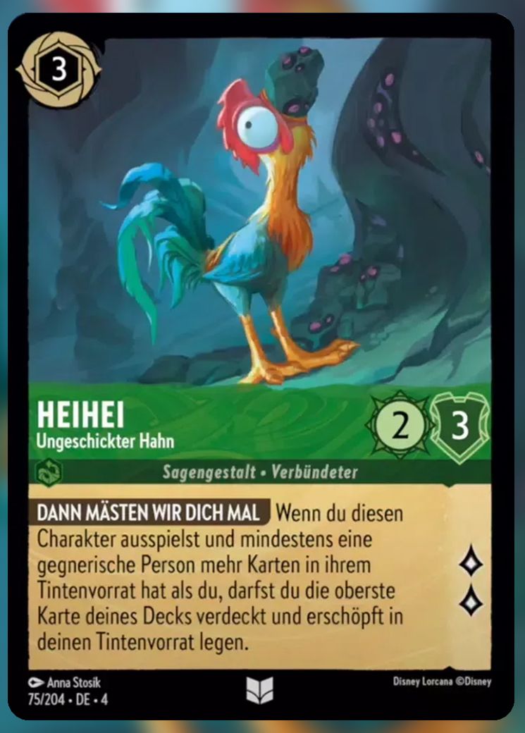 Heihei, Clumsy Rooster