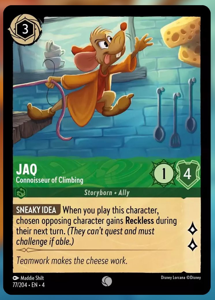 Jaq, Connoisseur of Climbing
