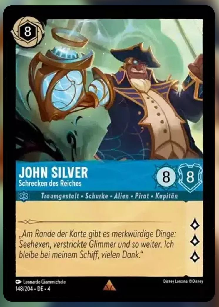 John Silver, Terror of the Empire