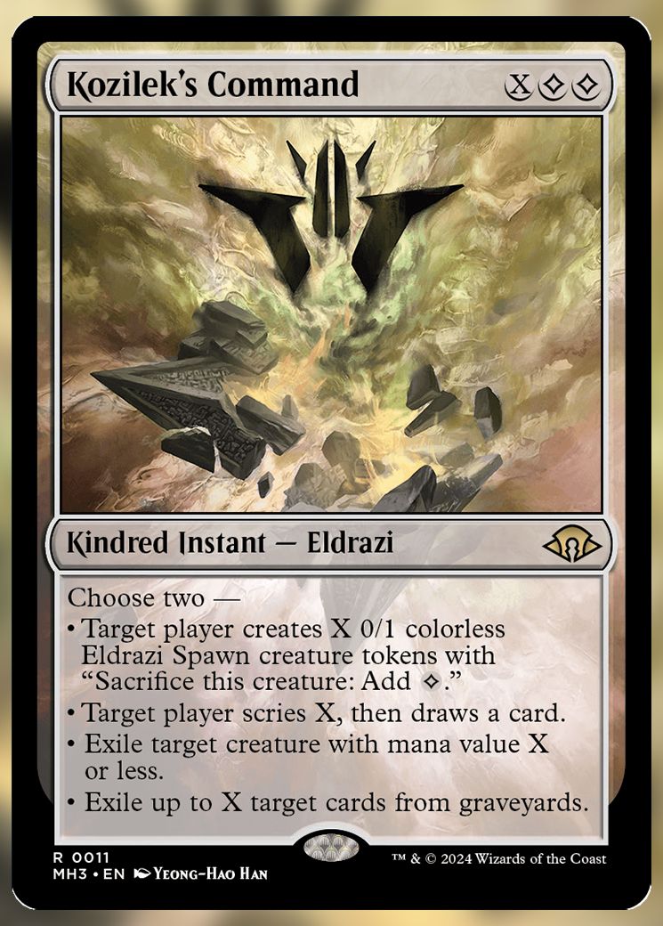 Kozilek's Command eng