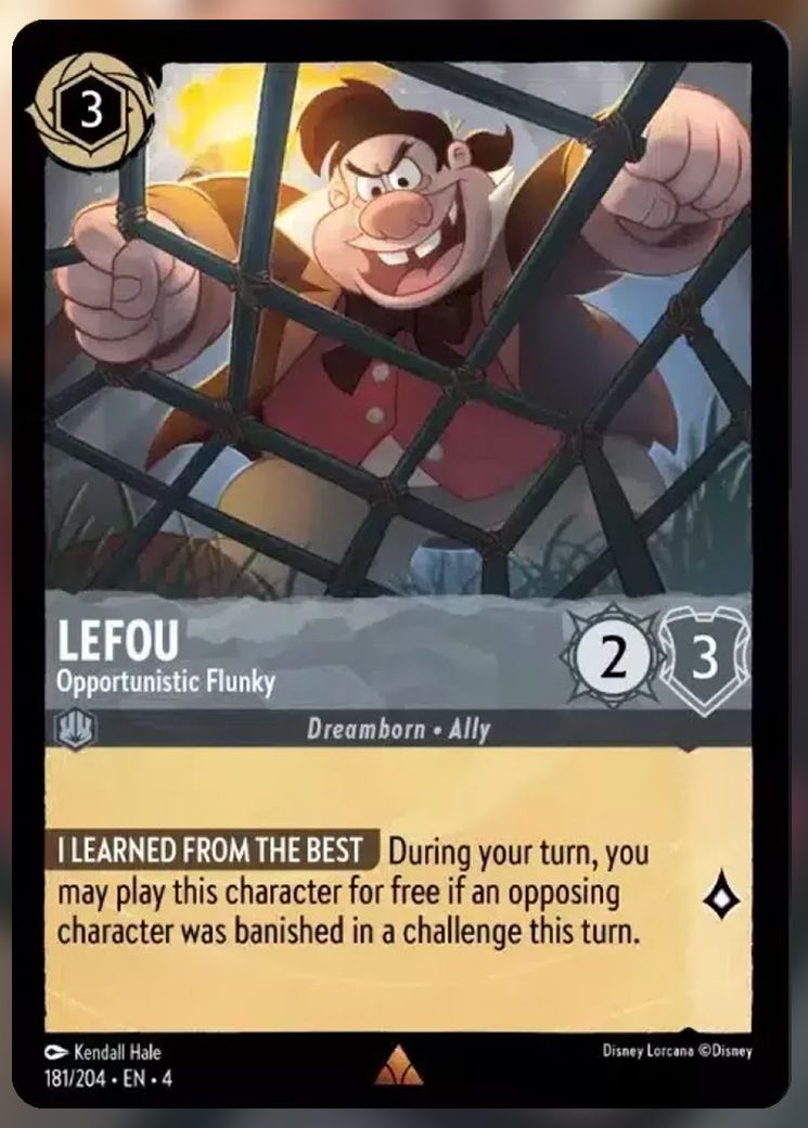 Lefou, Opportunistic Flunky