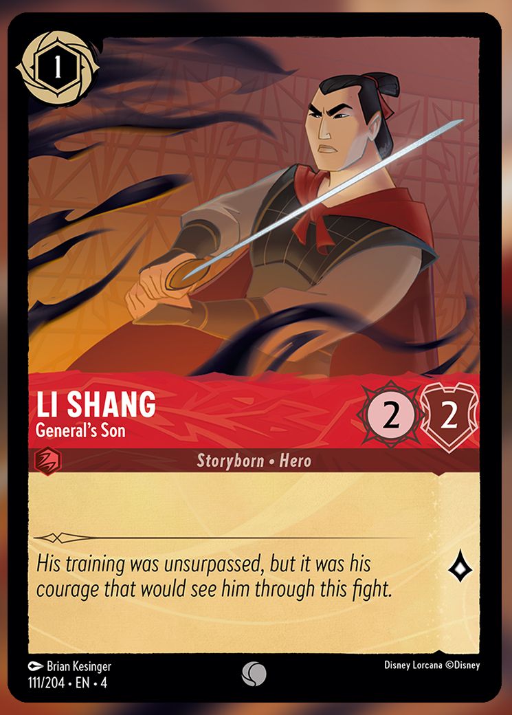 Li Shang, General's Son