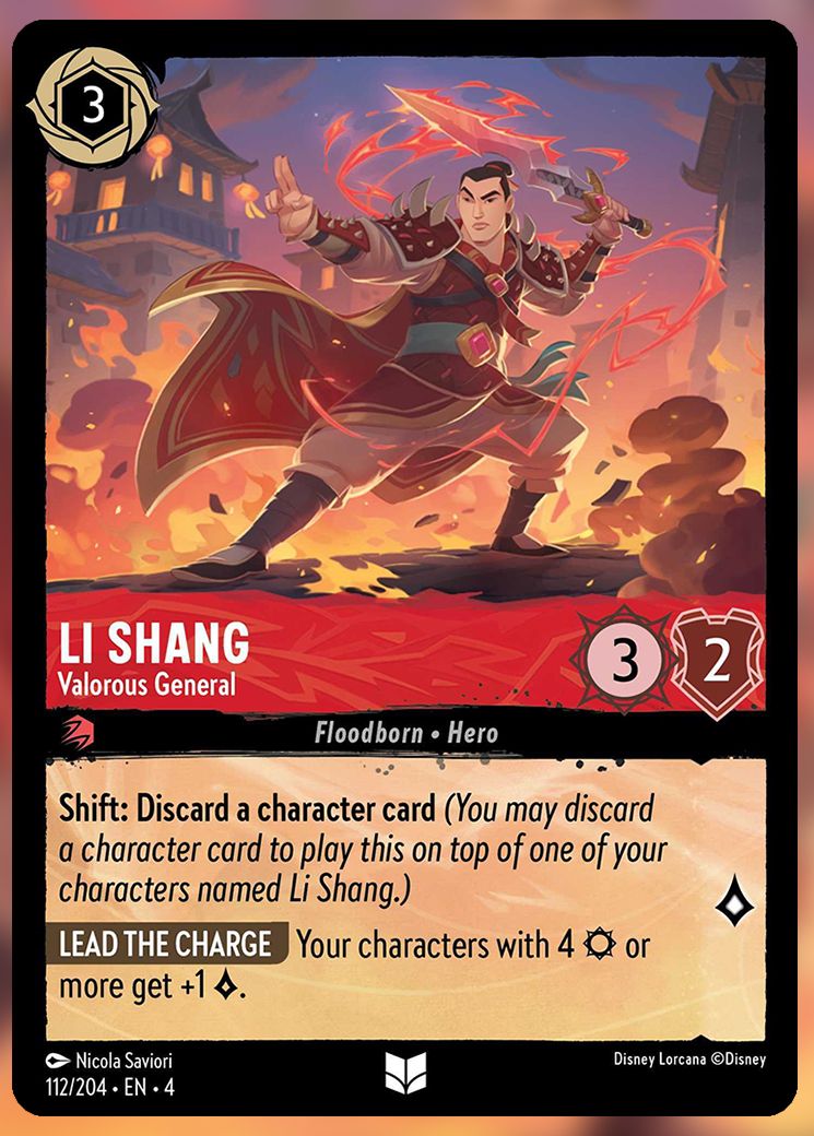 Li Shang, Valorous General