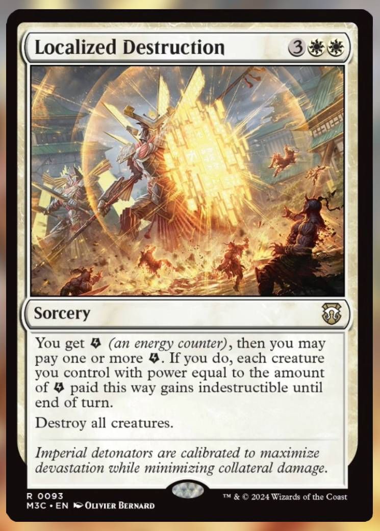 Localized Destruction
