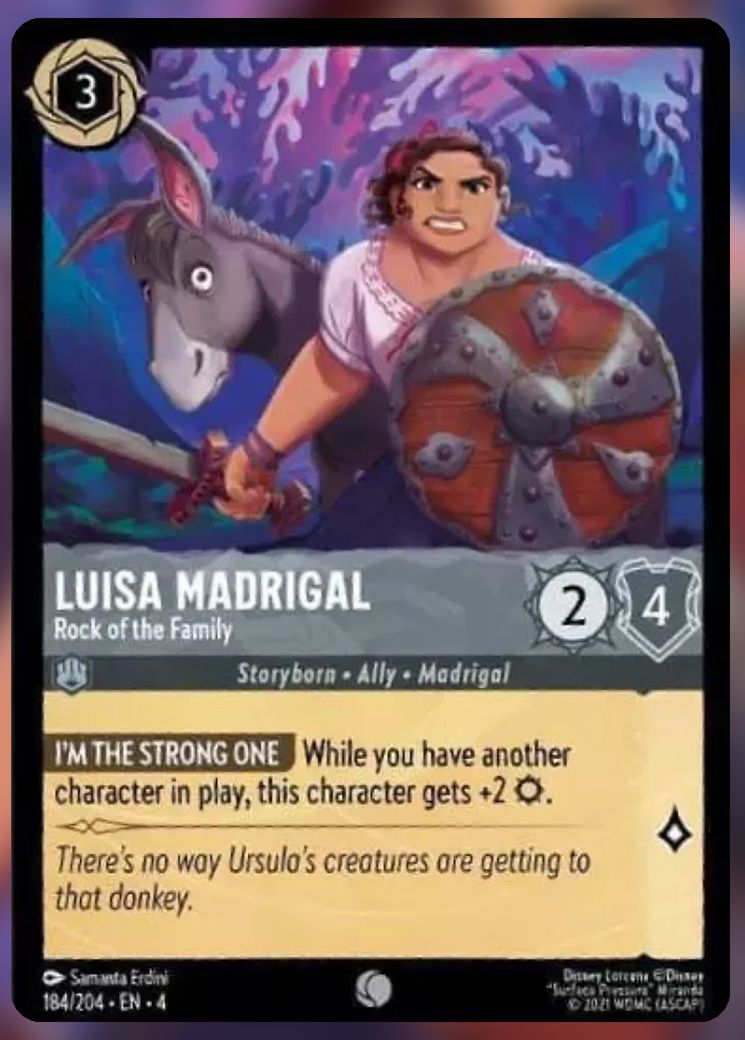 Luisa Madrigal, Rock of the Family