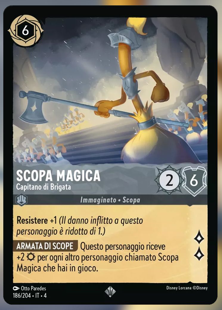 Magic Broom, Brigade Captain
