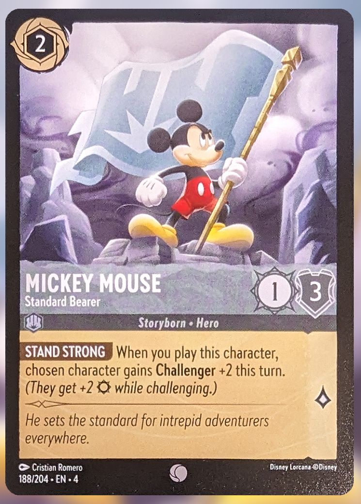 Mickey Mouse, Standard Bearer-1