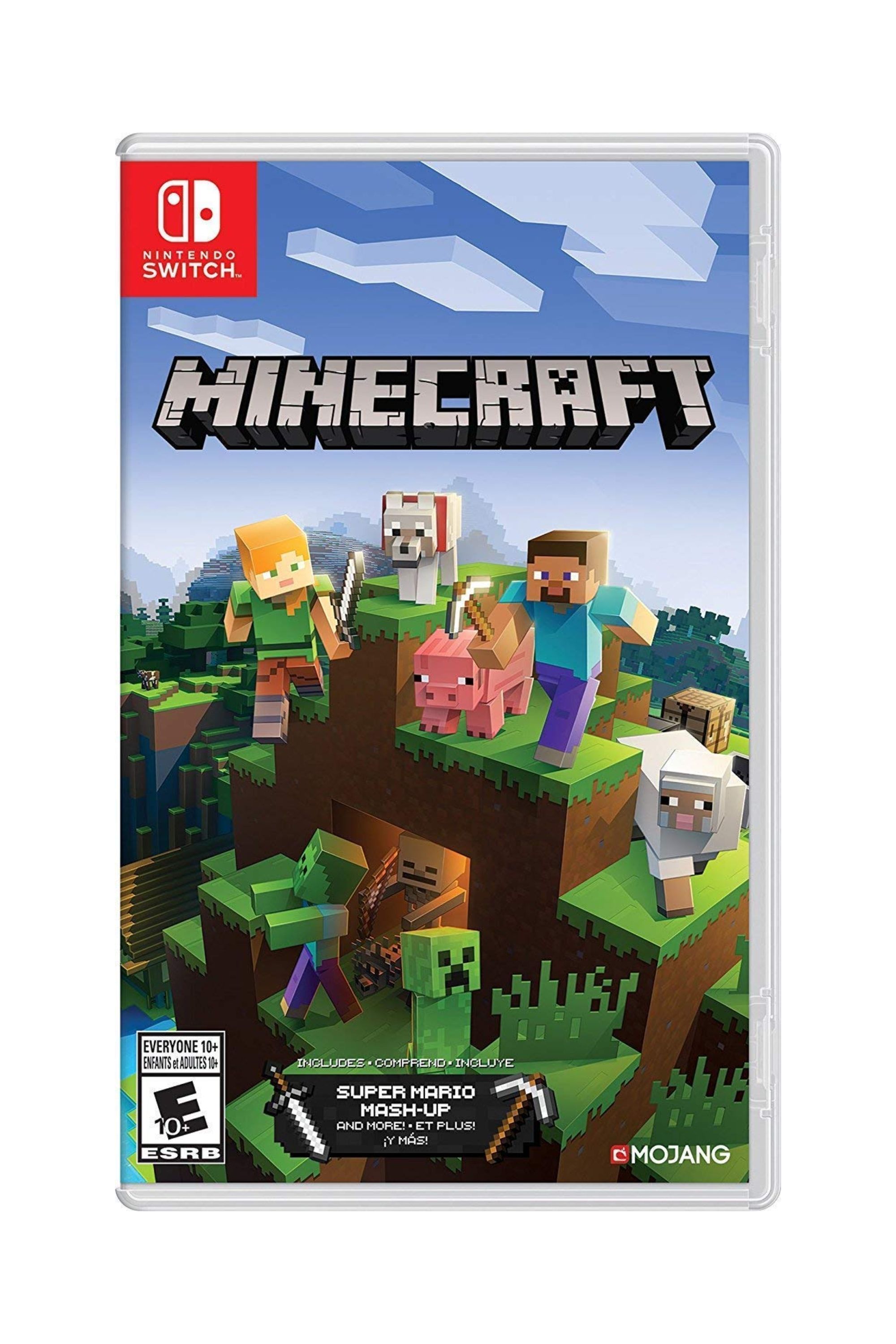 Image of the Minecraft Switch Edition Cover