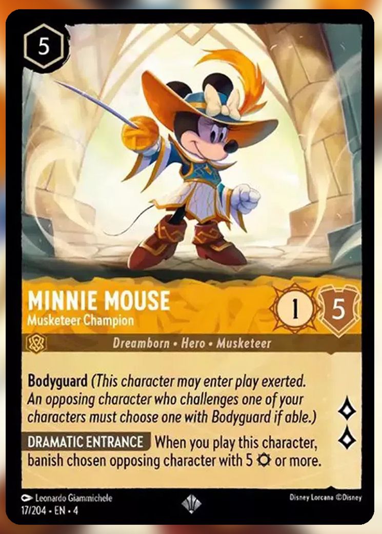Minnie Mouse, Musketeer Champion