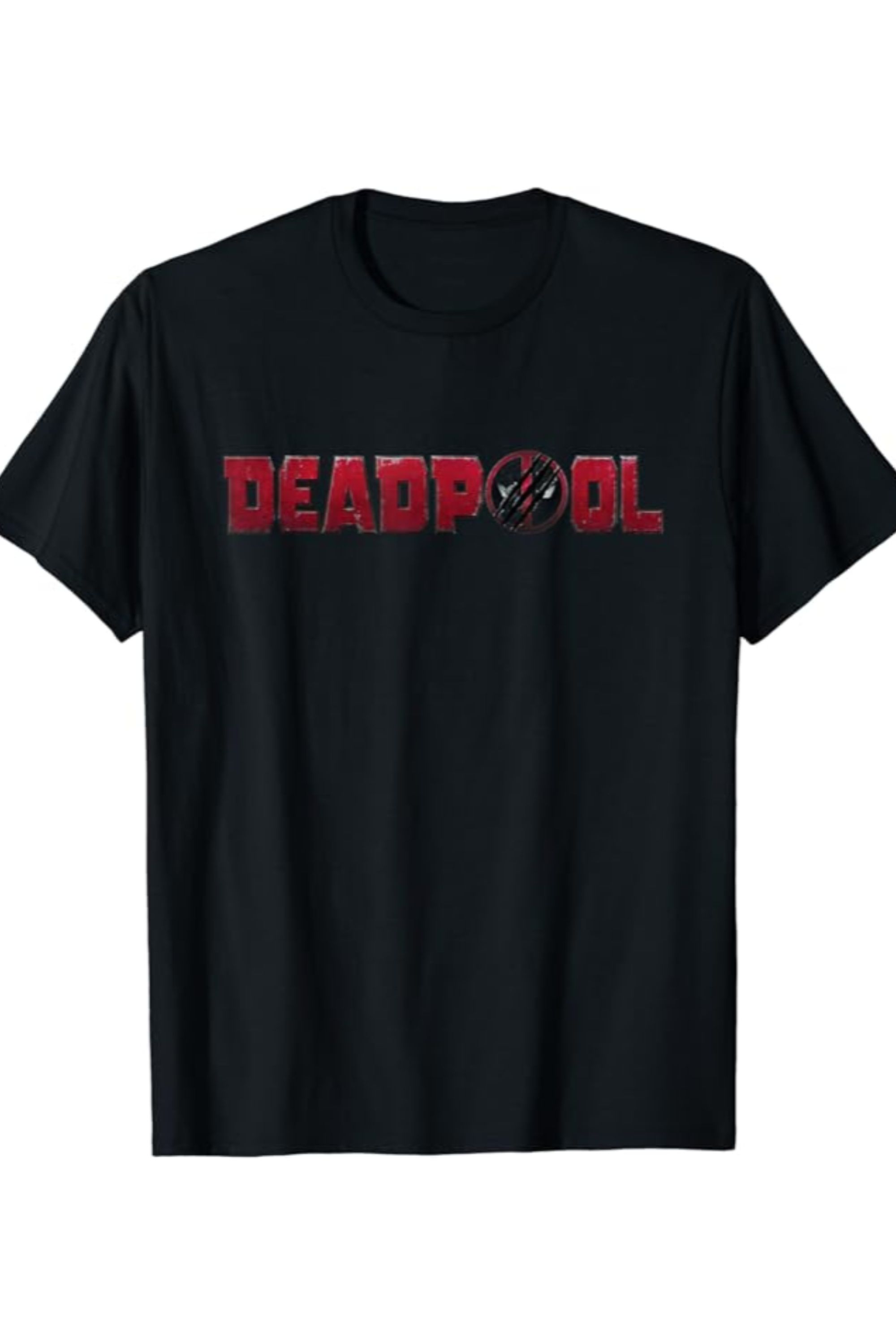 deadpool and wolverine claw slash logo t-shirt