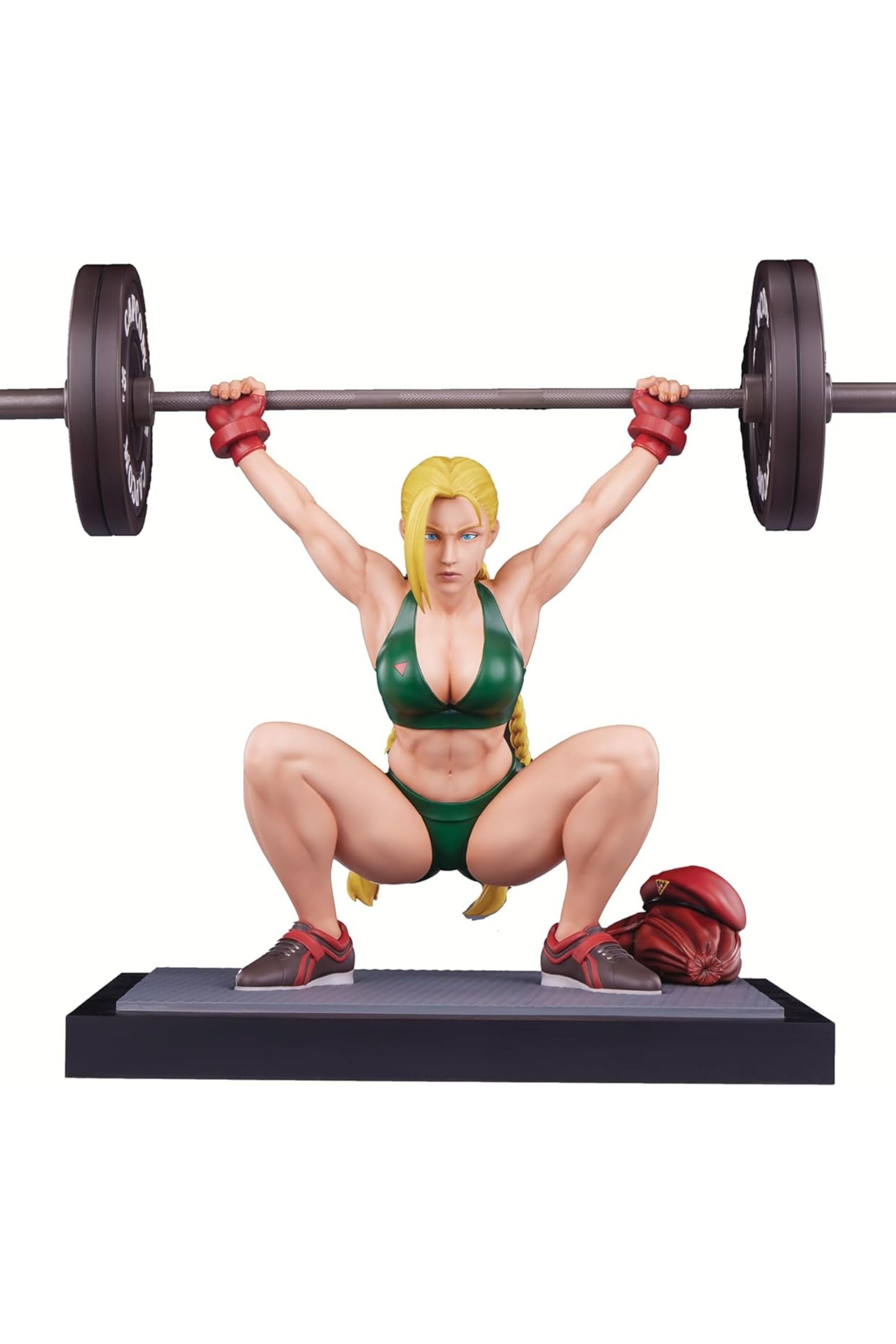 Street Fighter: Cammy Powerlifting Statue