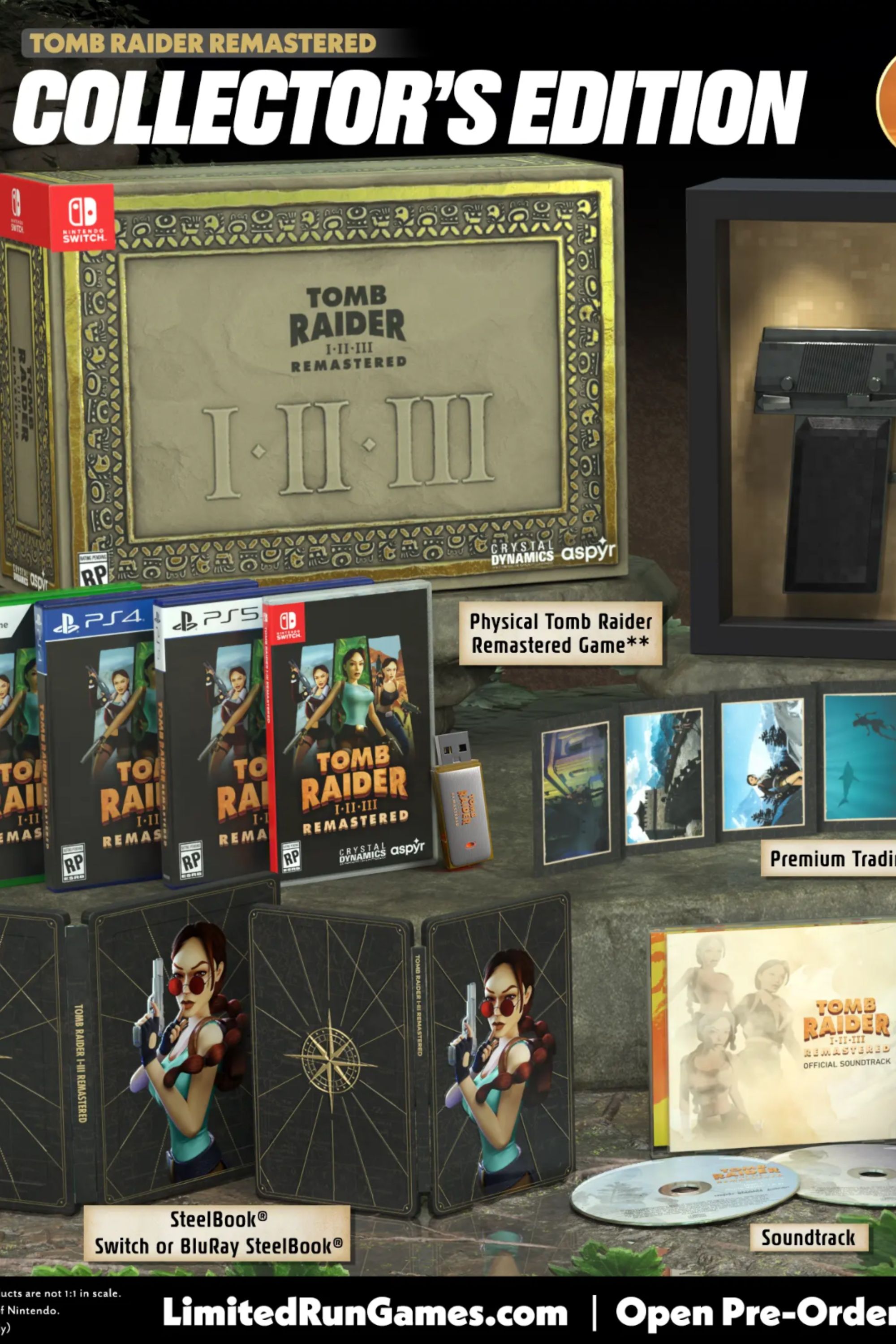 tomb raider remastered collector's edition