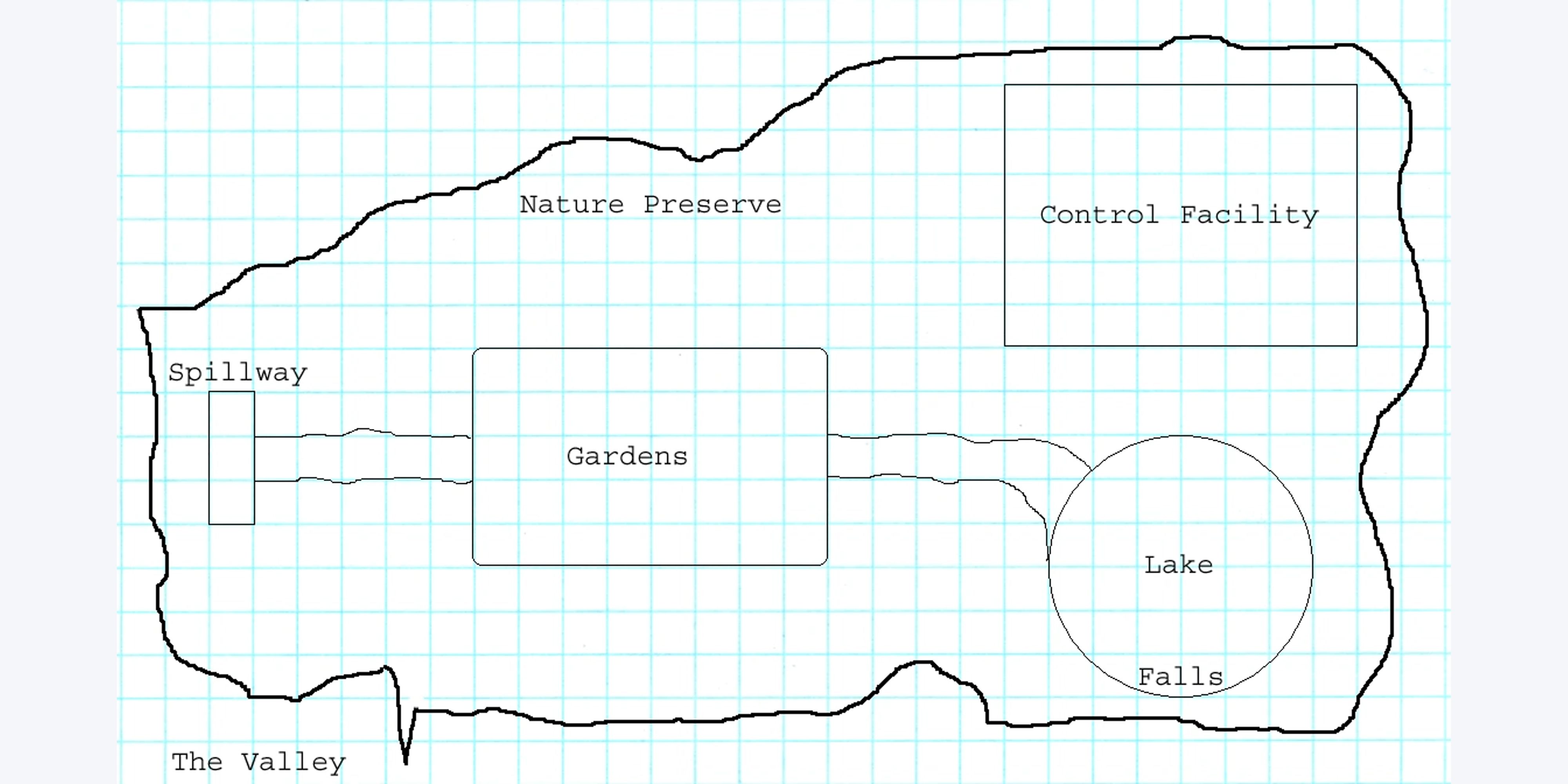 Nursery map layout from cancelled Fallout Van Buren