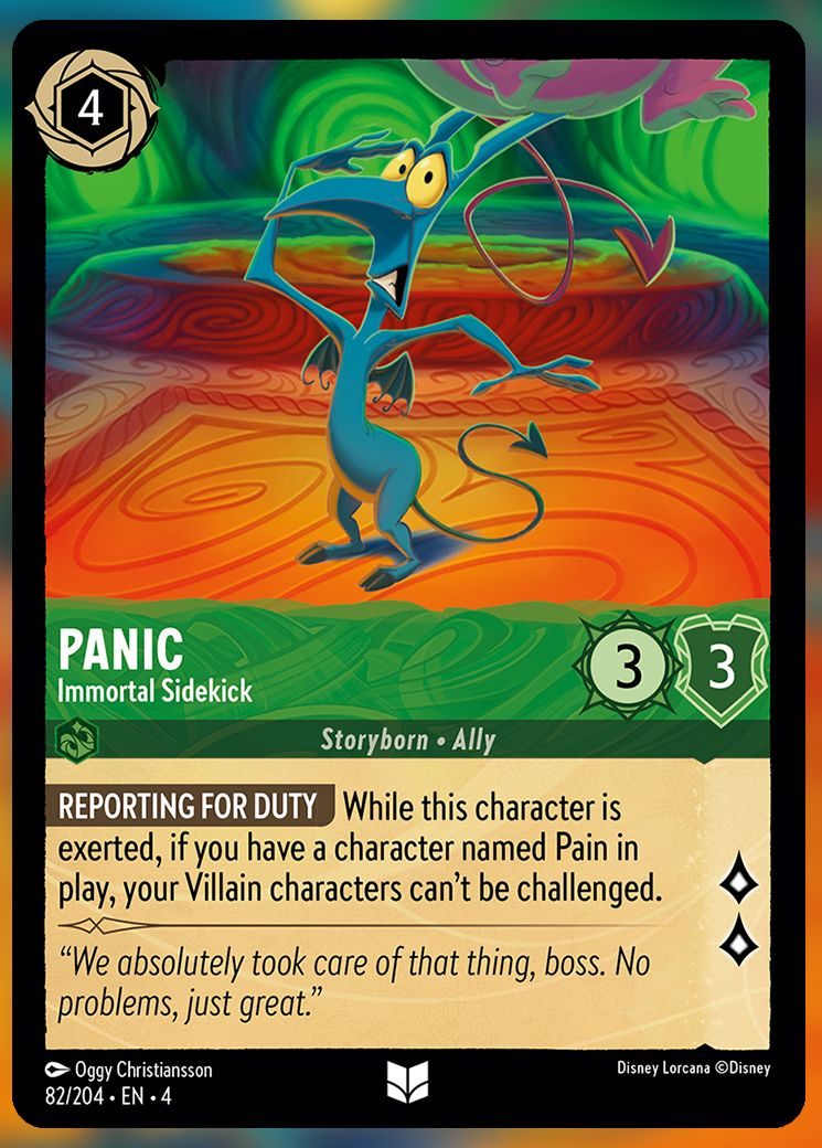 Panic, Immortal Sidekick