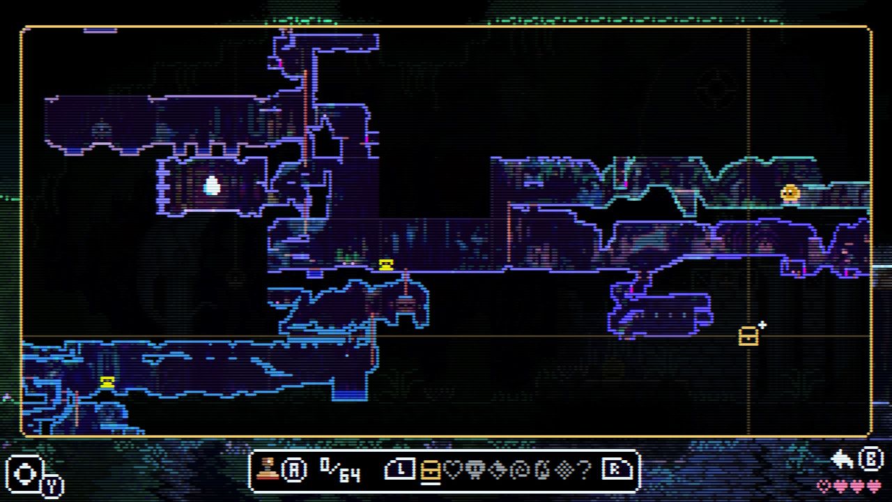 part of a map in animal well-1