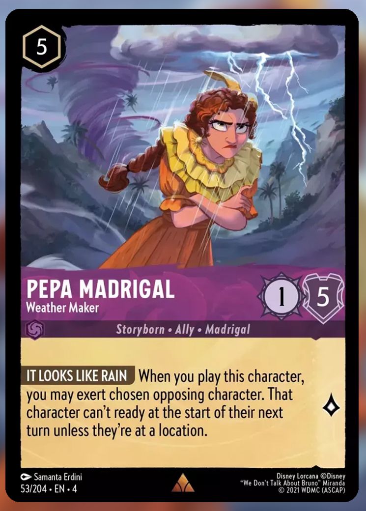 Pepa Madrigal, Weather Maker