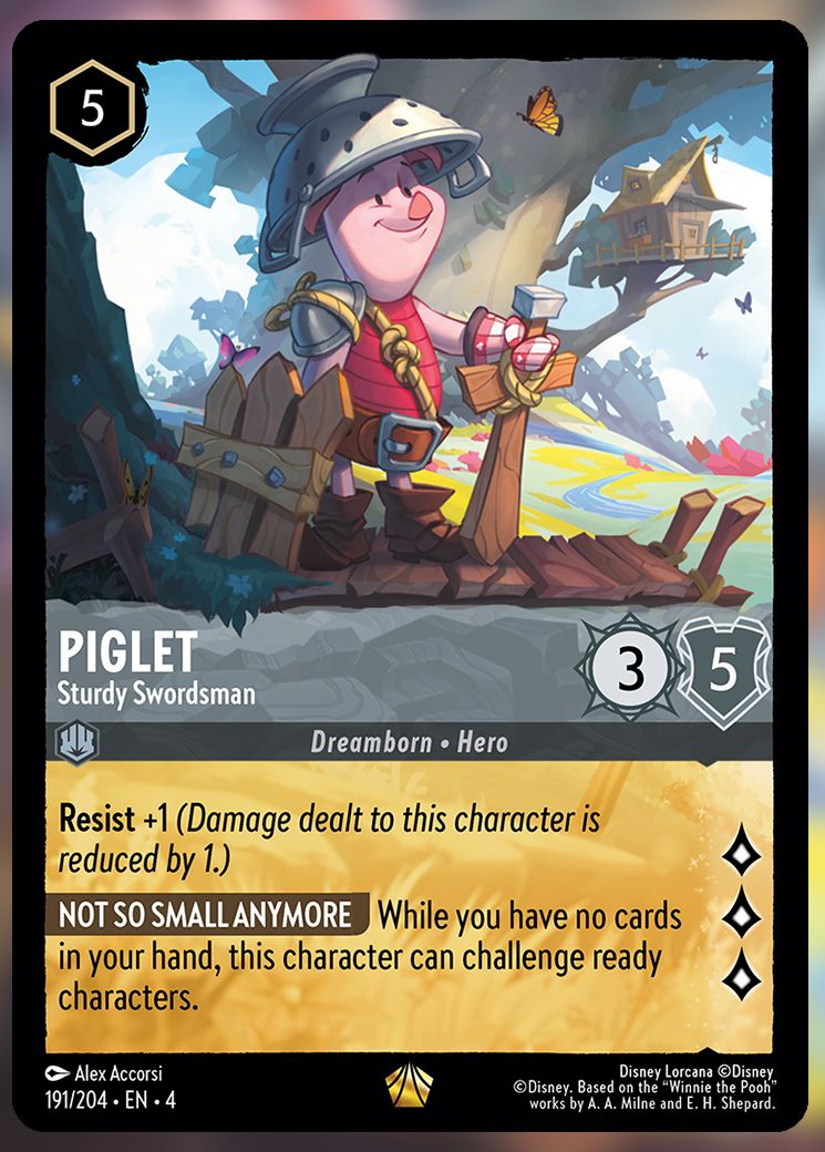 Piglet, Sturdy Swordsman
