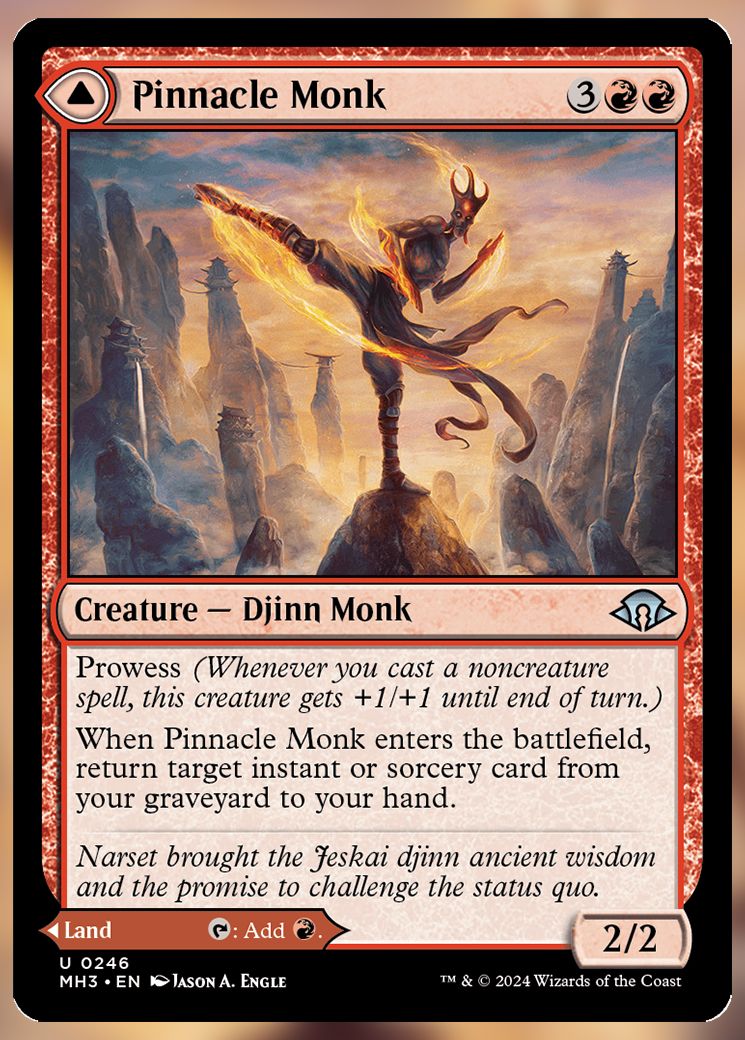 Pinnacle Monk