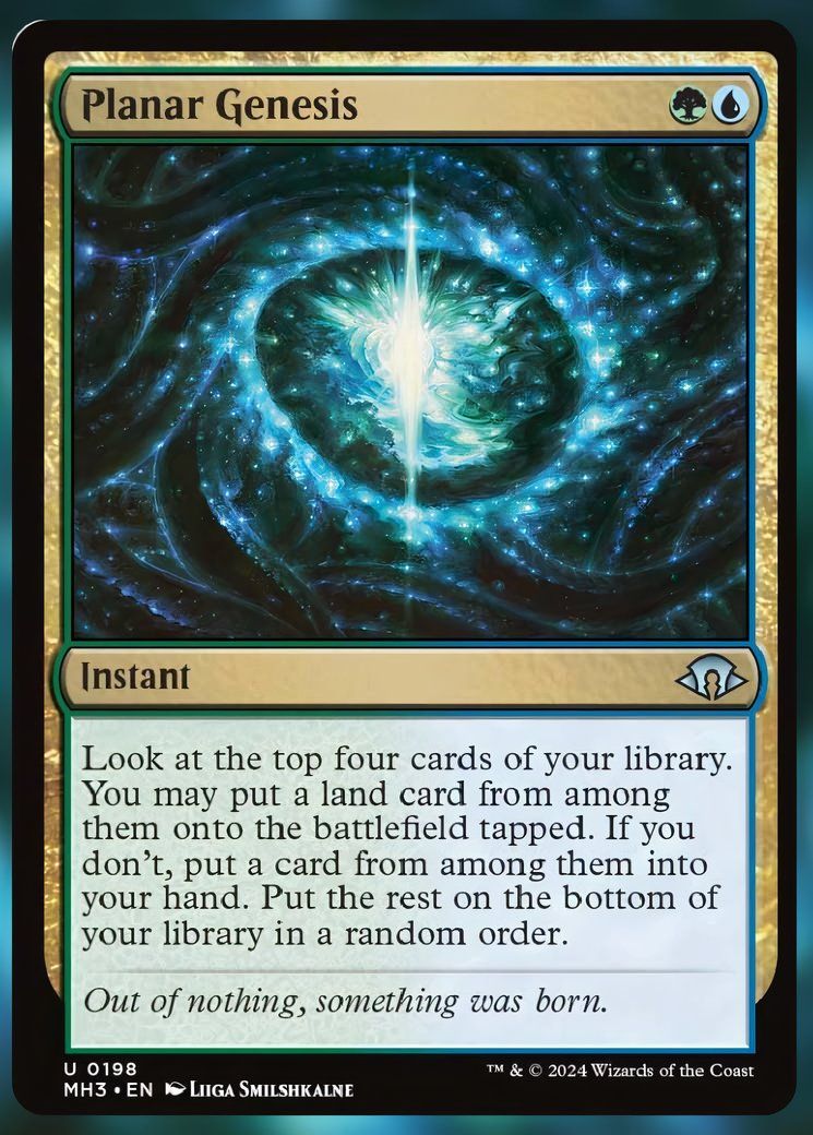 Planar Genesis