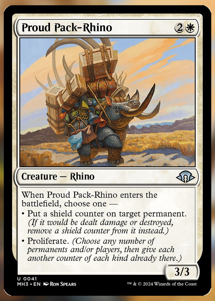 Proud Pack-Rhino