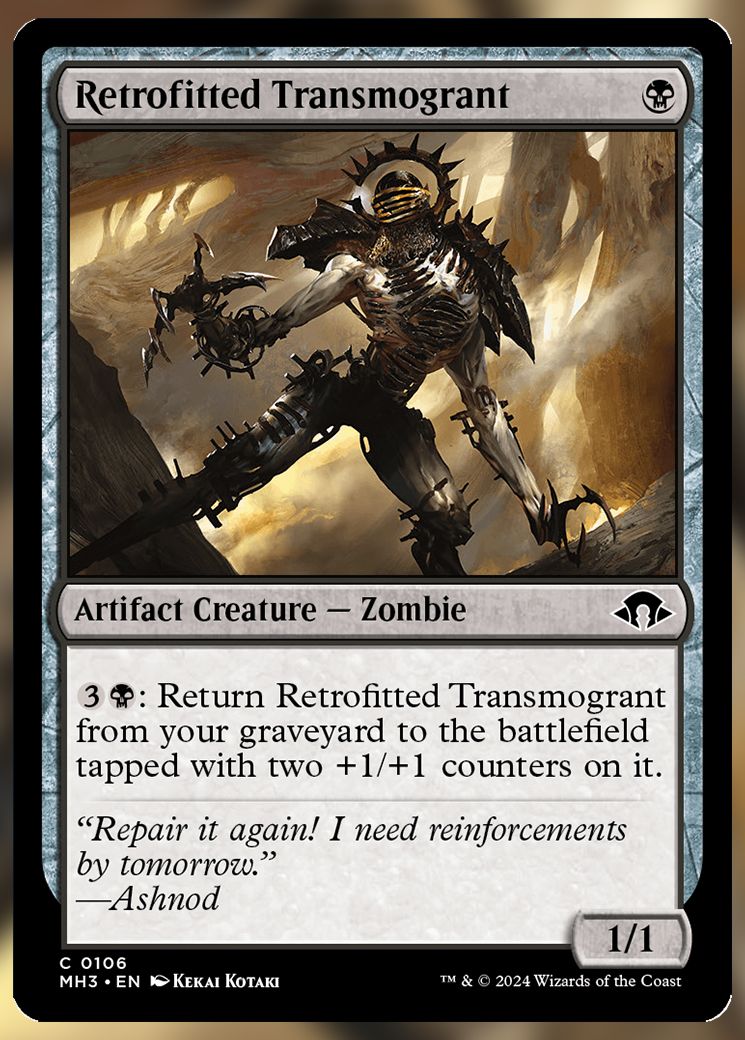 Retrofitted Transmogrant