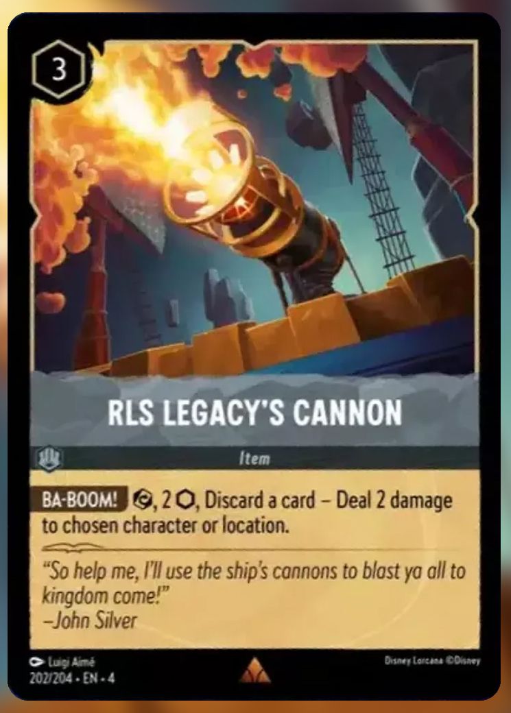 RLS Legacy's Cannon