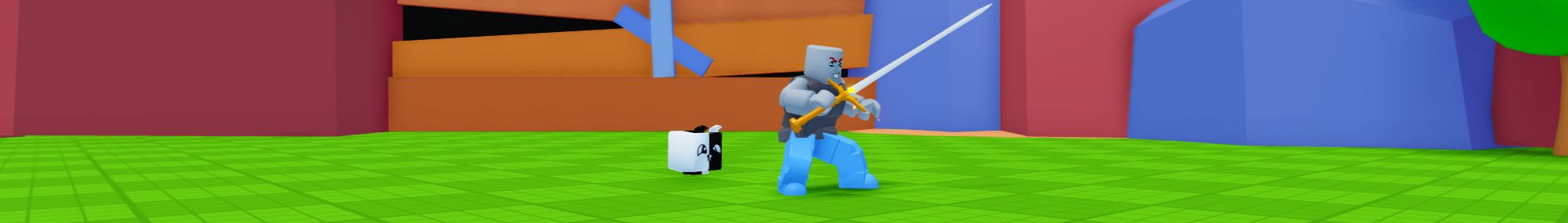 someone next to split doggy pet in Extalia Simulator on Roblox 