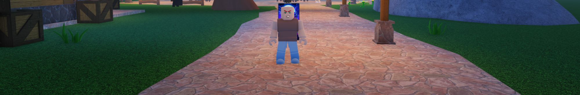 a character standing in Card RNG on Roblox