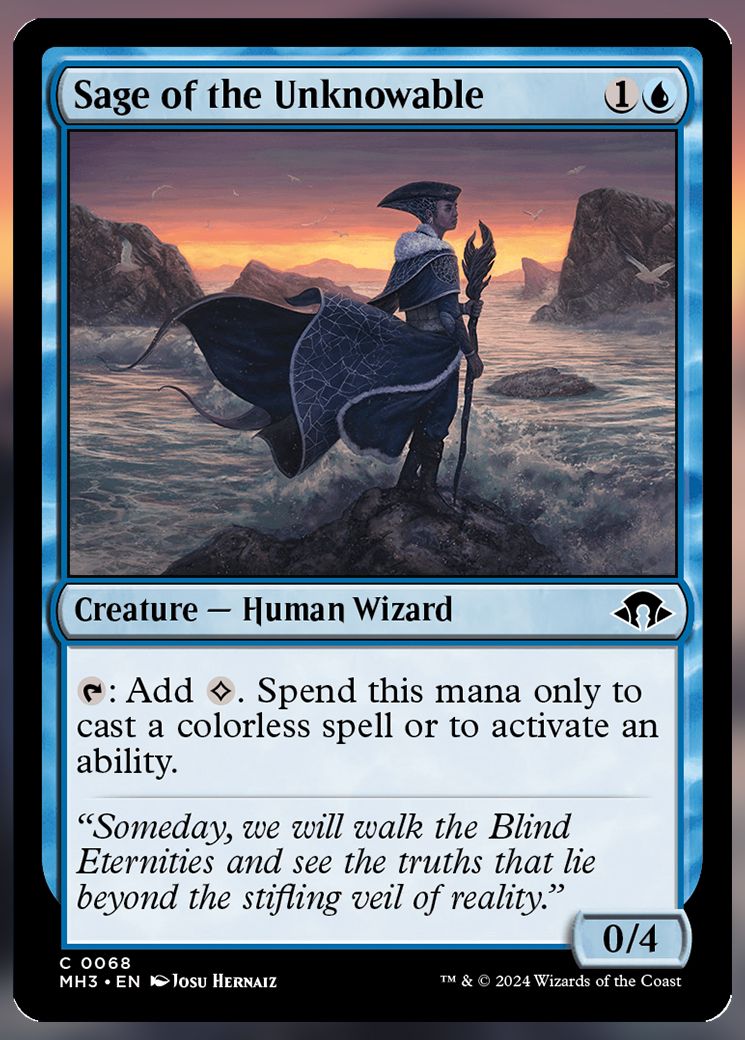 Sage of the Unknowable