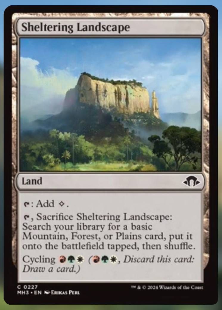 Sheltering Landscape