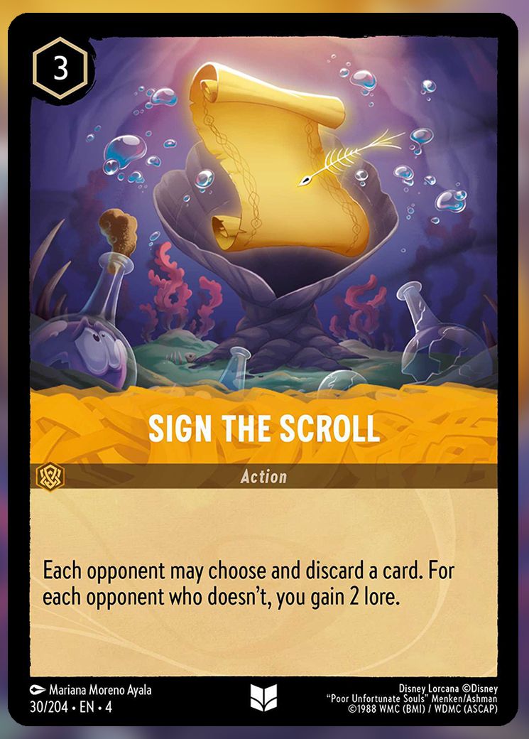 Sign the Scroll