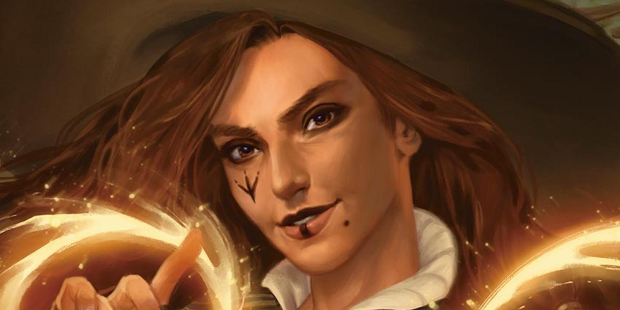Tasha smiles, magic circling her hands