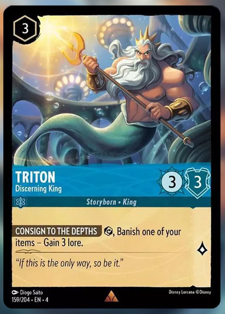 Triton, DIscerning King