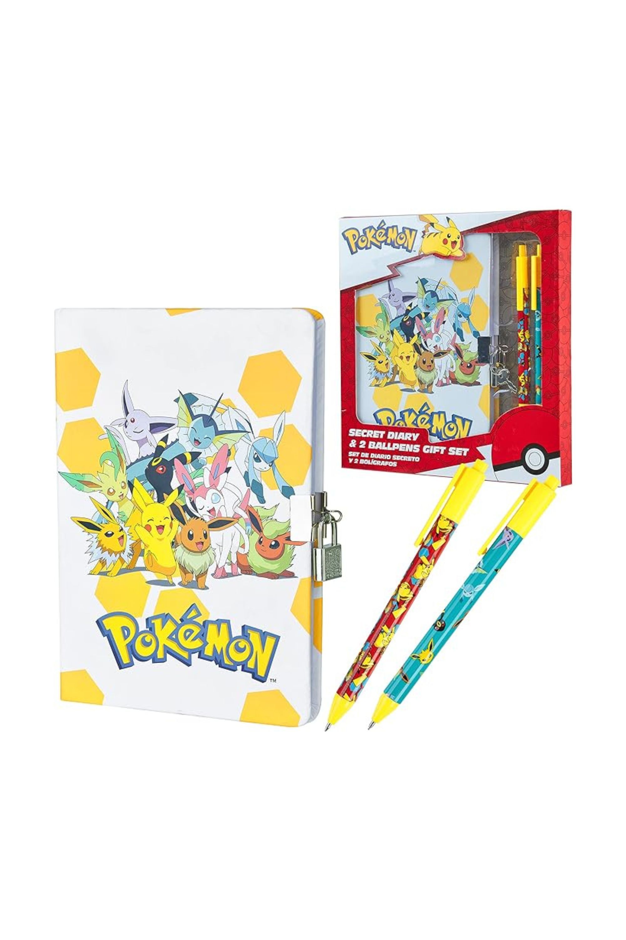 Pokemon Stationery Set Secret Dairy