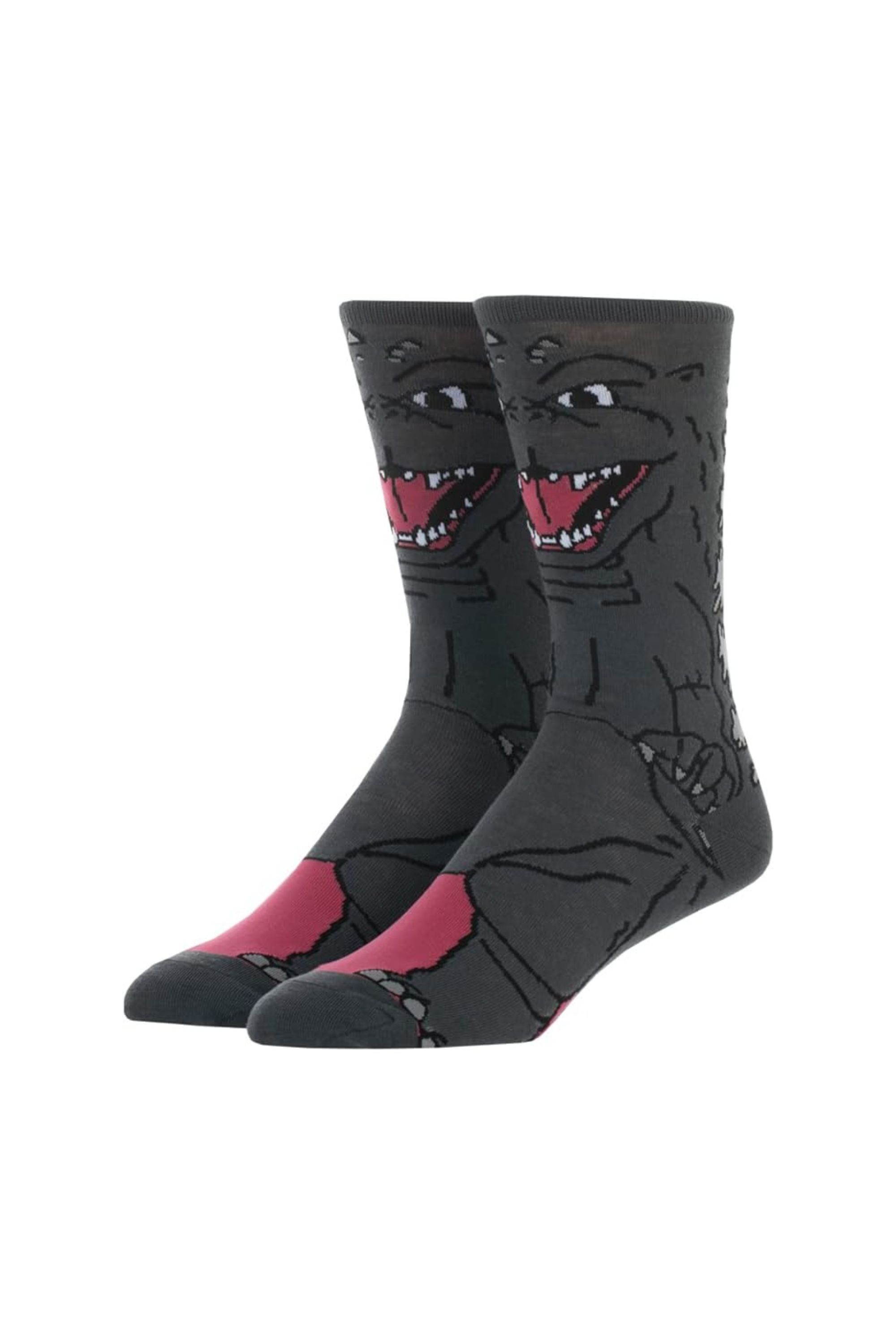 Godzilla Casual Crew Socks