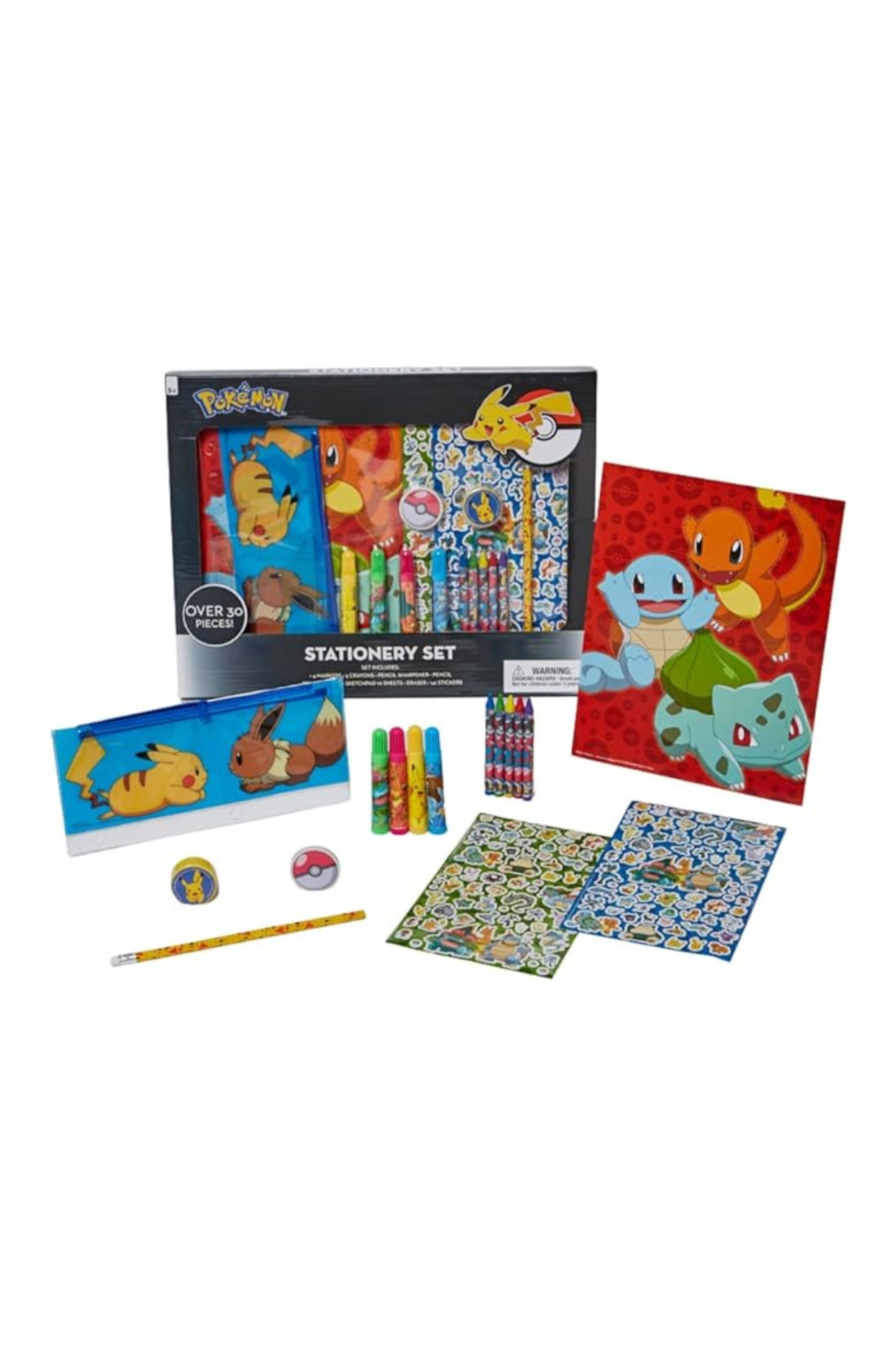 Innovative Designs Pokemon Kids Coloring Art and Sticker Set